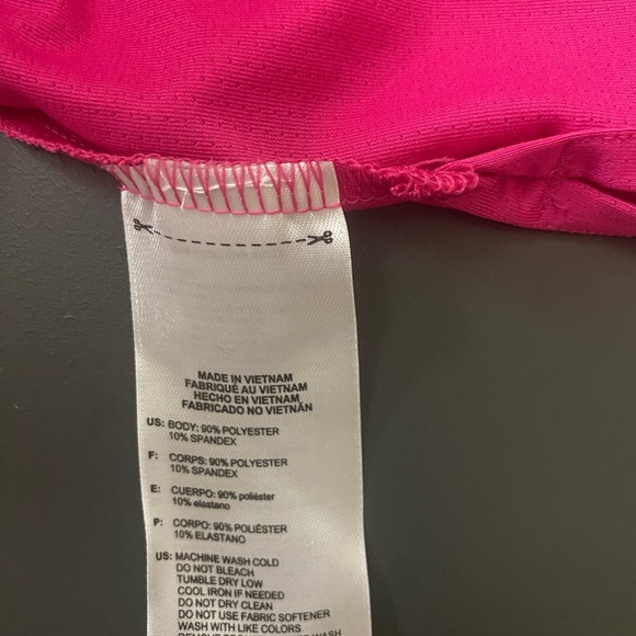 Adidas Men's Pink Polo Shirt Size Medium.in excellent condition - Picture 10 of 10